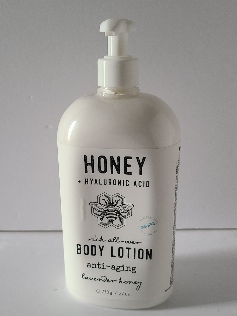 🌿 LAVENDER HONEY by HOME & BODY CO – HYALURONIC ACID BODY LOTION – NEW-27 oz